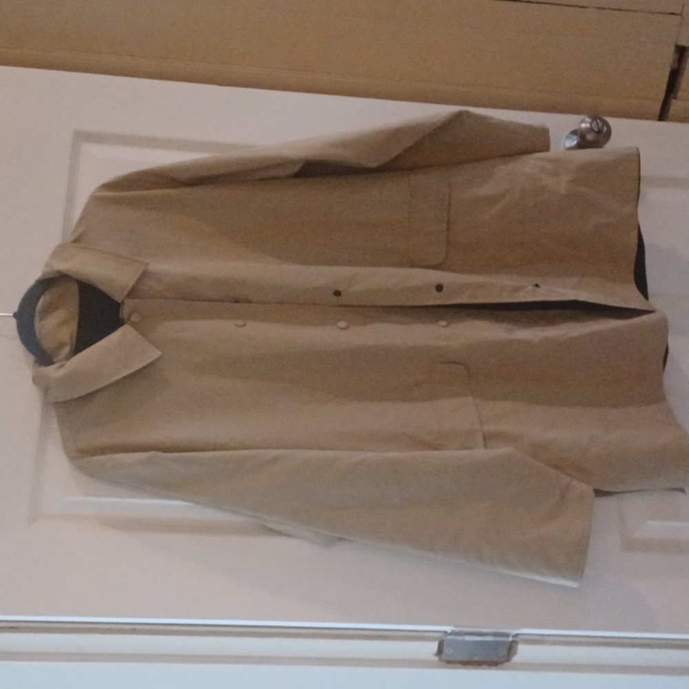 Reversible trench coat